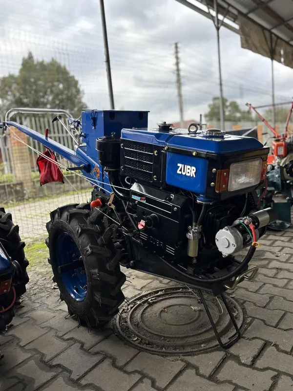 Мотоблок ZUBR Q12E з електростартером та фрезою в комплекті