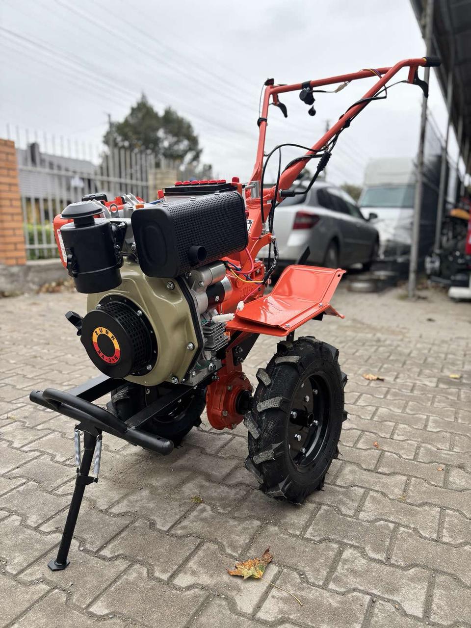 Мотоблок ZUBR HT-105E Plus з фрезою