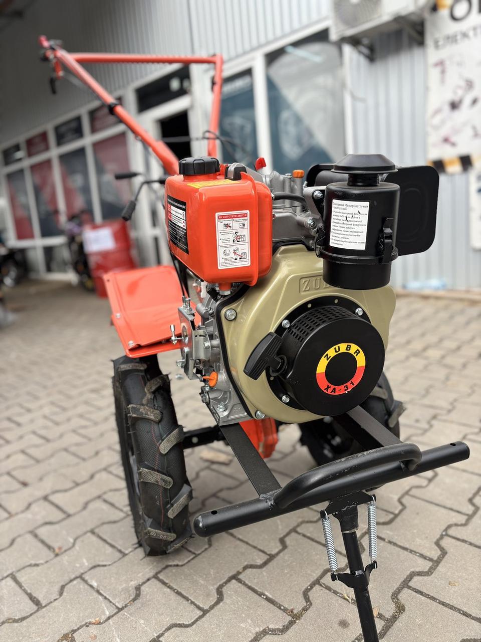 Мотоблок ZUBR HT-105 Plus з фрезою