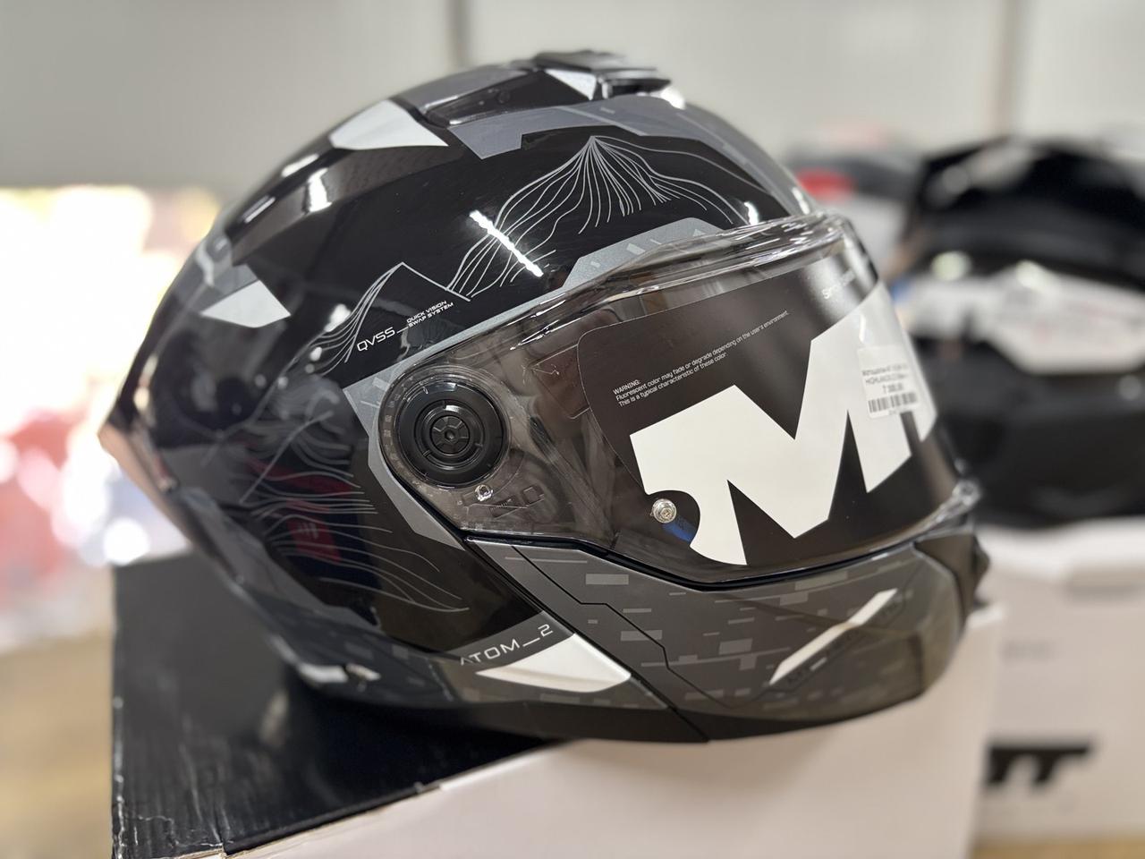 Мотошолом MT ATOM 2 SV HIGHLANDS C2 Gloss